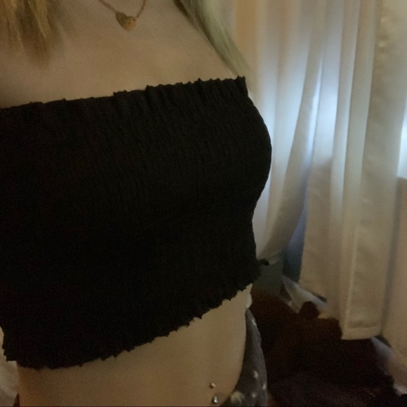Black Zaful tube top - Picture 1 of 3